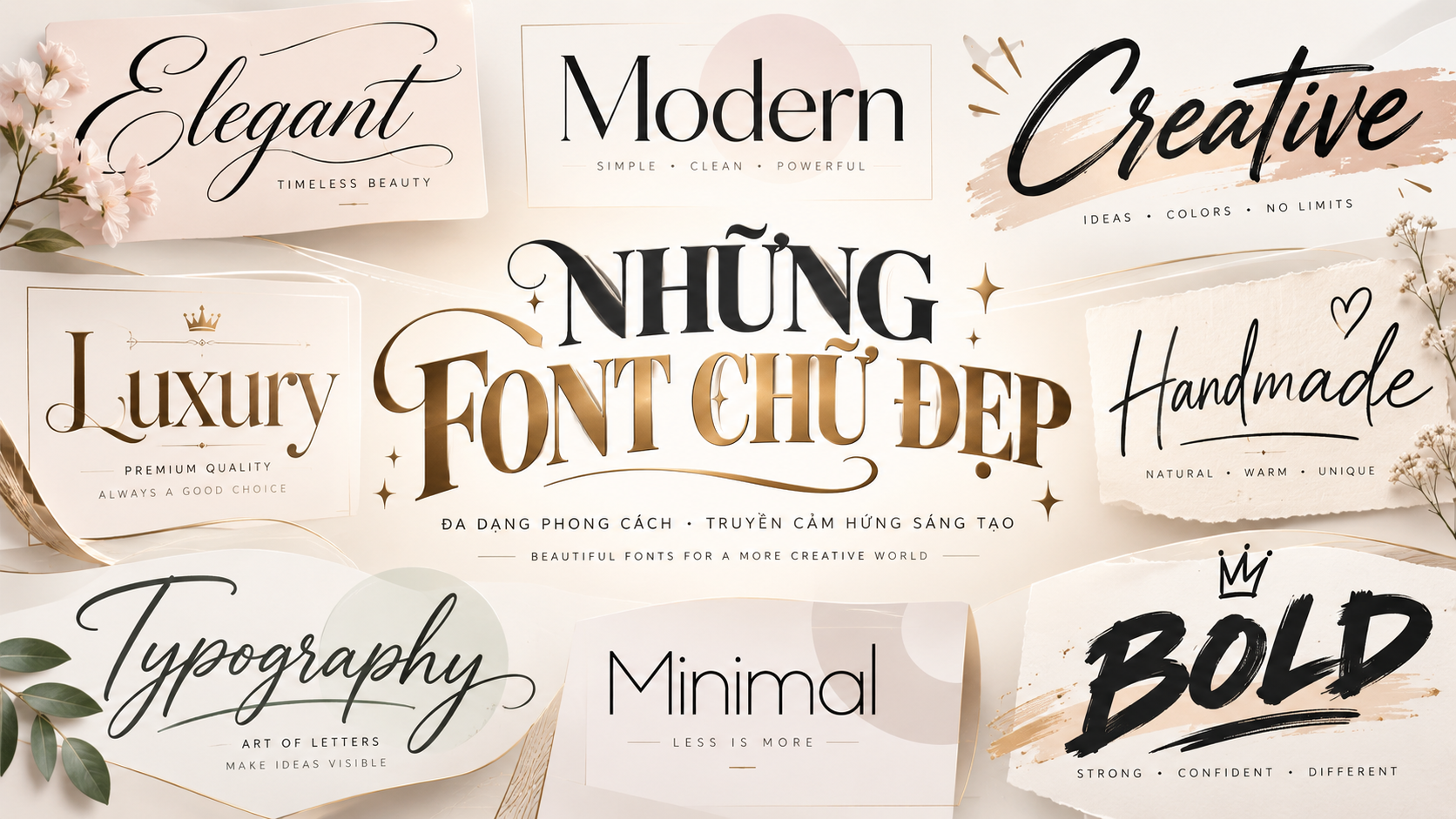 Font Chữ Đẹp – Kho Phông Chữ Đẹp, Chữ Font In Ấn Đa Dạng